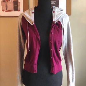 Super comfy varsity jacket hoodie💕